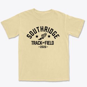 Southridge Elementary School Track and Field Premium Heavyweight T-shirt