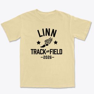 Linn Elementary School Track and Field Premium Heavyweight T-shirt