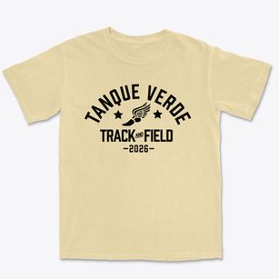 Tanque Verde High School Track and Field Premium Heavyweight T-shirt