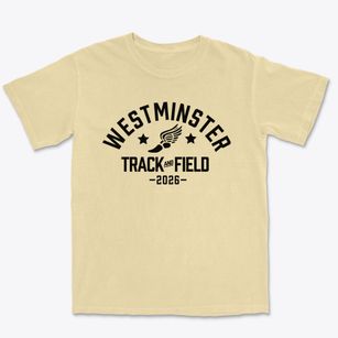 Westminster Christian Academy Track and Field Premium Heavyweight T-shirt