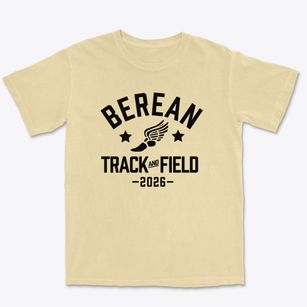 Berean Sda Church School Track and Field Premium Heavyweight T-shirt