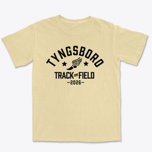 Tyngsboro High School Track and Field Premium Heavyweight T-shirt