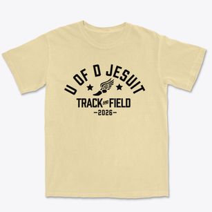 University Of Detroit Jesuit High School And Academy Track and Field Premium Heavyweight T-shirt
