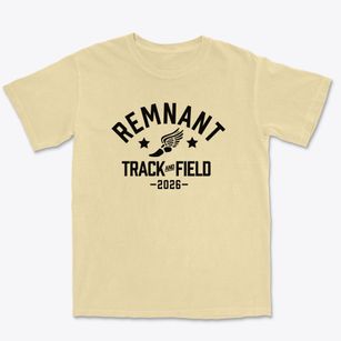Remnant Track and Field Premium Heavyweight T-shirt