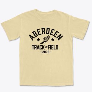 Aberdeen School Track and Field Premium Heavyweight T-shirt