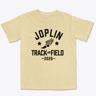 Joplin High School Track and Field Premium Heavyweight T-shirt
