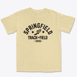 Springfield Elementary School Track and Field Premium Heavyweight T-shirt