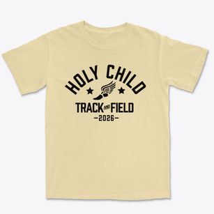Holy Child Kindergarten Track and Field Premium Heavyweight T-shirt
