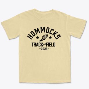 Hommocks Middle School Track and Field Premium Heavyweight T-shirt