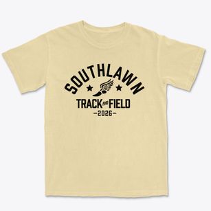 Southlawn Primary School Track and Field Premium Heavyweight T-shirt