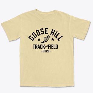 Goose Hill Primary School Track and Field Premium Heavyweight T-shirt