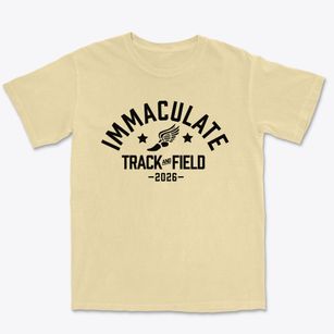 Immaculate Conception School Track and Field Premium Heavyweight T-shirt