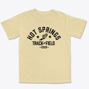 Hot Springs Elementary School Track and Field Premium Heavyweight T-shirt