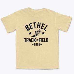 Bethel Elementary School Track and Field Premium Heavyweight T-shirt