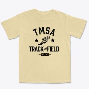 Triangle Math And Science Academy Track and Field Premium Heavyweight T-shirt