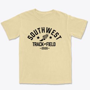 Southwest Guilford High School Track and Field Premium Heavyweight T-shirt
