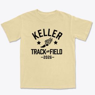 Keller Graduate School Of Management Of Track and Field Premium Heavyweight T-shirt