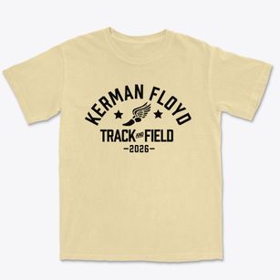 Kerman Floyd Elementary School Track and Field Premium Heavyweight T-shirt