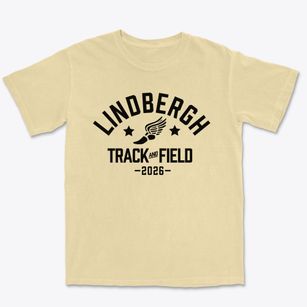 Lindbergh Elementary School Track and Field Premium Heavyweight T-shirt