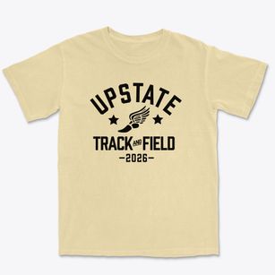 Upstate Track and Field Premium Heavyweight T-shirt