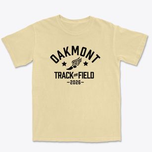 Oakmont School Track and Field Premium Heavyweight T-shirt