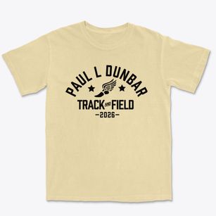 Paul L Dunbar Learning Center Track and Field Premium Heavyweight T-shirt