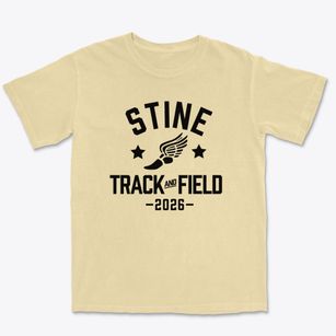 Stine Elementary School Track and Field Premium Heavyweight T-shirt