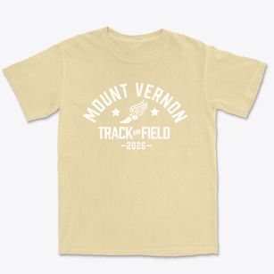 Mount Vernon Elementary School Track and Field Premium Heavyweight T-shirt