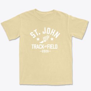 St John Parish Track and Field Premium Heavyweight T-shirt