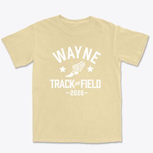 Wayne Elementary School Track and Field Premium Heavyweight T-shirt
