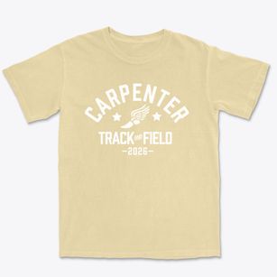 Carpenter Elementary School Track and Field Premium Heavyweight T-shirt