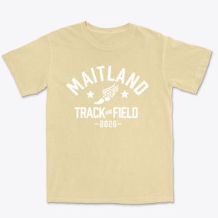 Maitland Montessori School Track and Field Premium Heavyweight T-shirt