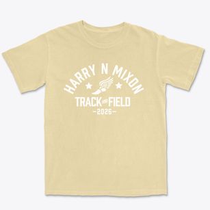Harry N Mixon Elementary School Track and Field Premium Heavyweight T-shirt