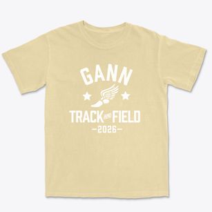 Gann Academy Track and Field Premium Heavyweight T-shirt