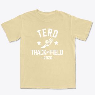 Terd Elementary Track and Field Premium Heavyweight T-shirt