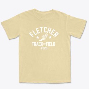 The Fletcher School Track and Field Premium Heavyweight T-shirt