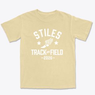Stiles Elementary School Track and Field Premium Heavyweight T-shirt