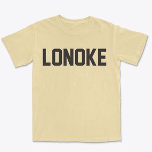 Lonoke Arkansas Classic Block Premium Heavyweight T-shirt
