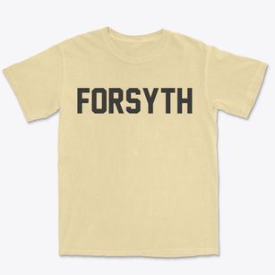 Forsyth Georgia Classic Block Premium Heavyweight T-shirt