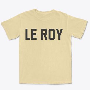 Le Roy Illinois Classic Block Premium Heavyweight T-shirt