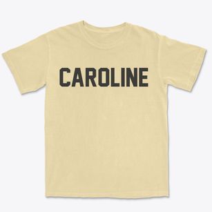 Caroline New York Classic Block Premium Heavyweight T-shirt