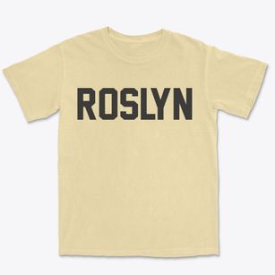 Roslyn New York Classic Block Premium Heavyweight T-shirt
