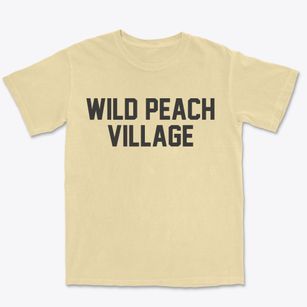 Wild Peach Village Texas Classic Block Premium Heavyweight T-shirt