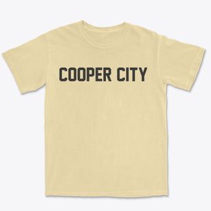 Cooper City Florida Classic Block Premium Heavyweight T-shirt