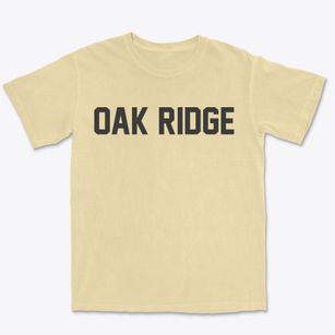 Oak Ridge Tennessee Classic Block Premium Heavyweight T-shirt