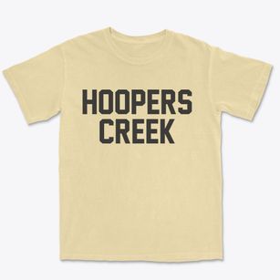 Hoopers Creek North Carolina Classic Block Premium Heavyweight T-shirt