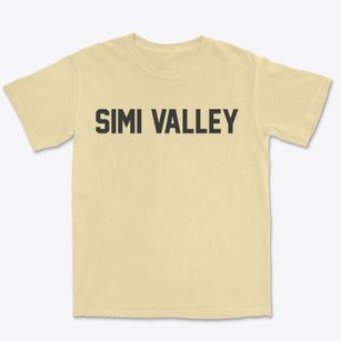 Simi Valley California Classic Block Premium Heavyweight T-shirt