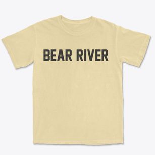 Bear River Wyoming Classic Block Premium Heavyweight T-shirt