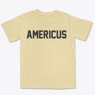 Americus Indiana Classic Block Premium Heavyweight T-shirt