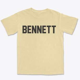 Bennett North Carolina Classic Block Premium Heavyweight T-shirt